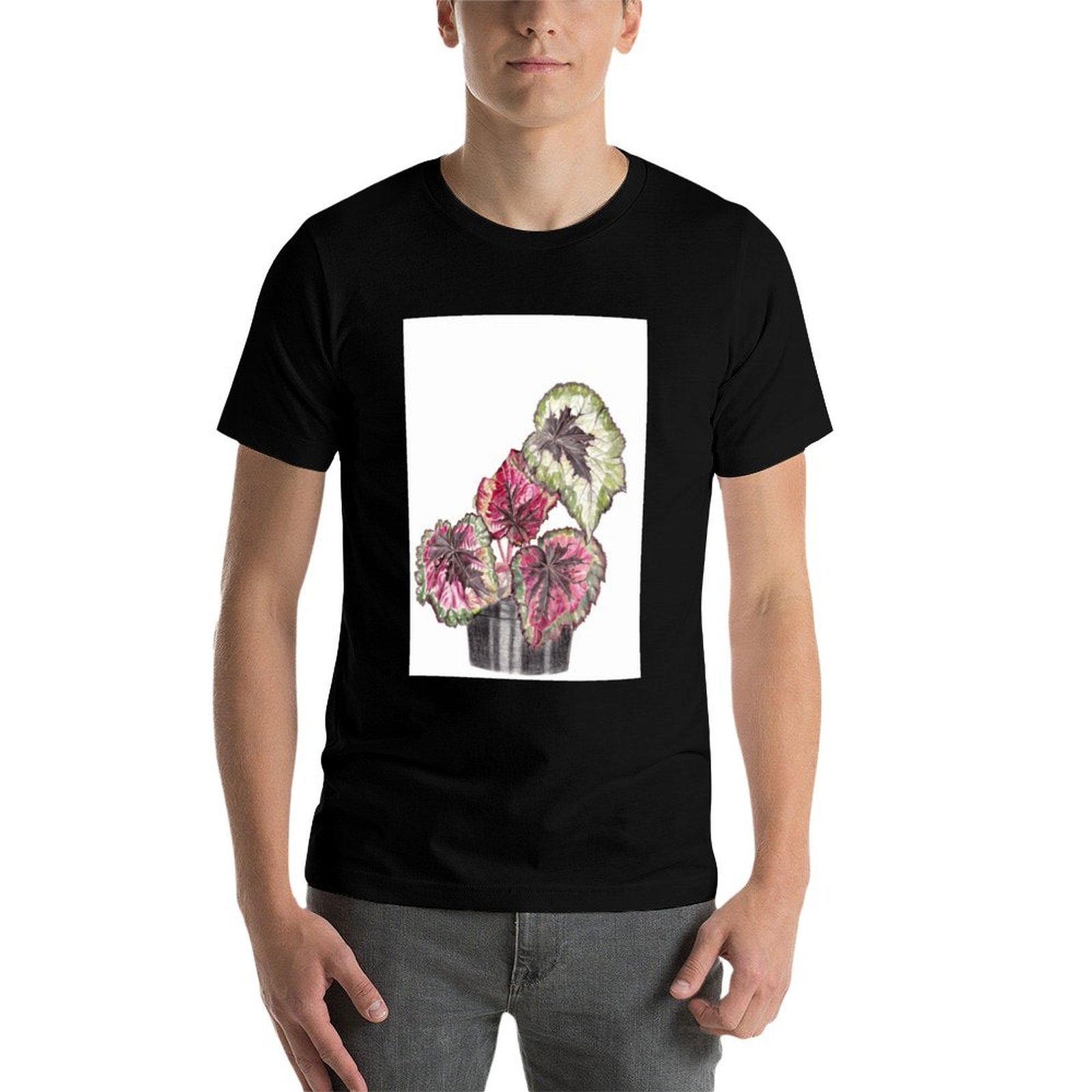 Begonia Rex T-Shirt Comfort St - Begonia Rex ulasan dan harga